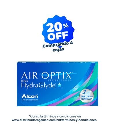 AIR OPTIX Plus HydraGlyde