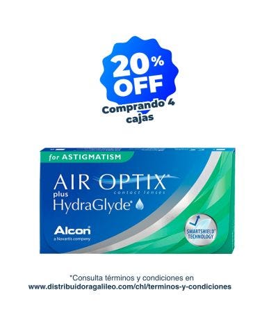 AIR OPTIX Plus HydraGlyde Astigmatismo