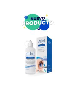 Arlyt Express 120ml | Solución estéril e isotónica. Multipropósito para todo tipo de lentes de lentes de contacto blandas