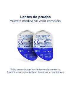 Lente de prueba AIR OPTIX Plus HydraGlyde